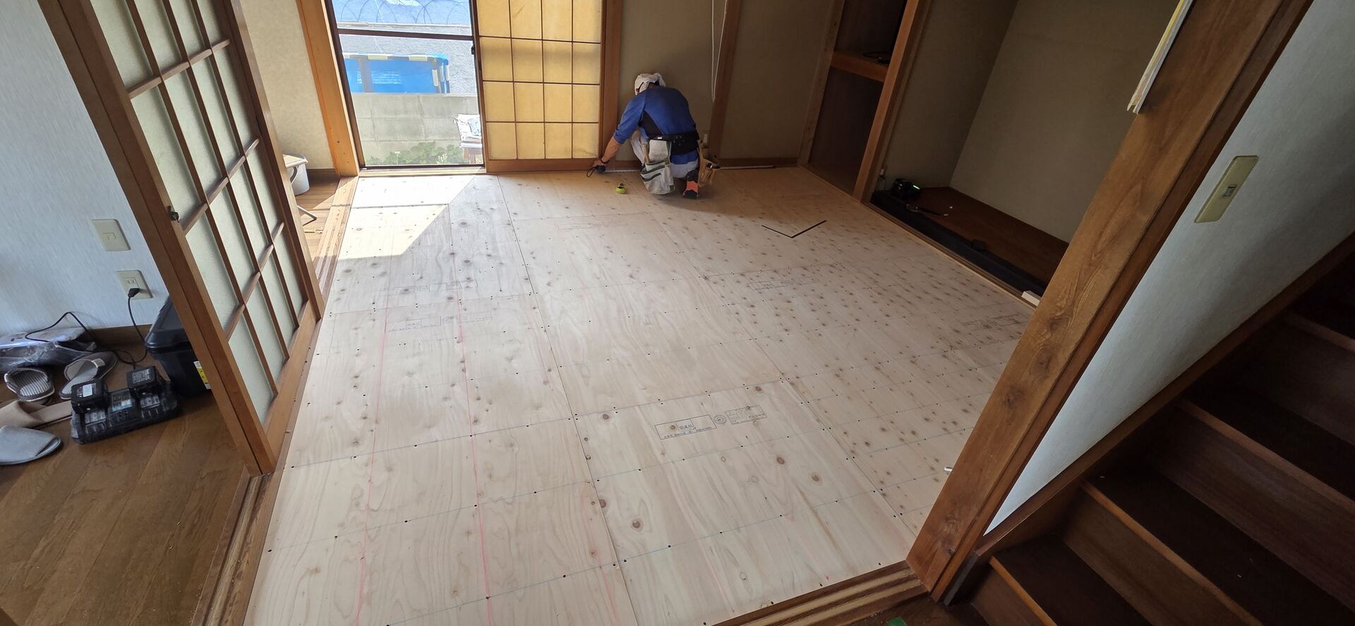 既存下地を活かしてコストダウン！和室フローリング化工事のご紹介